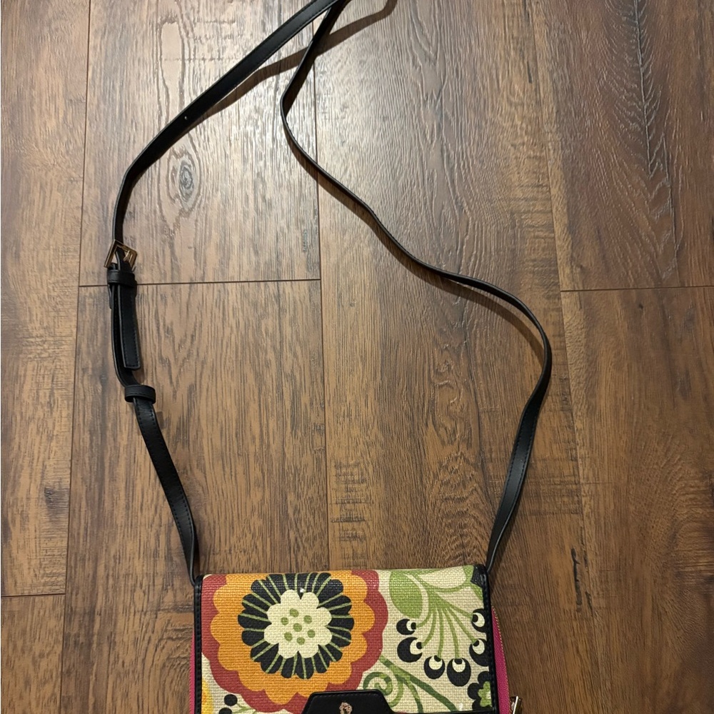 Spartina 449 Black Crossbody Bag with Adjustable Strap
